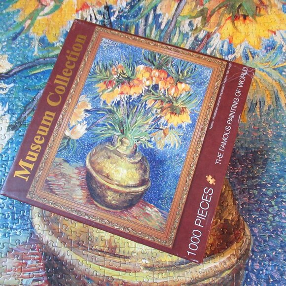 Van Gogh Sunflowers Puzzle - Picture 1 of 13